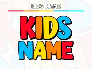 Kids Name Fonts: Creative Design Ideas