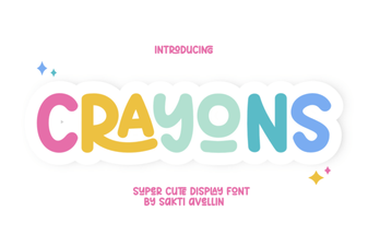 Download the Creative Crayons Font for Your Designs