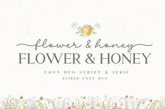 Designing with the Flower & Honey Font